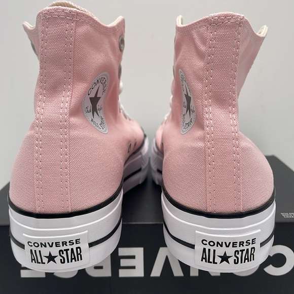 Converse WMNS CTAS LIFT HI DONUT GLAZE/WHITE/BLACK A06507F Platforms Sneakers - Picture 13 of 16